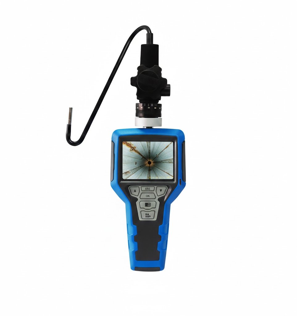 TX101-2A62 2-Way Articulating Industrial Videoscope with 180° rotation for NDT inspection.