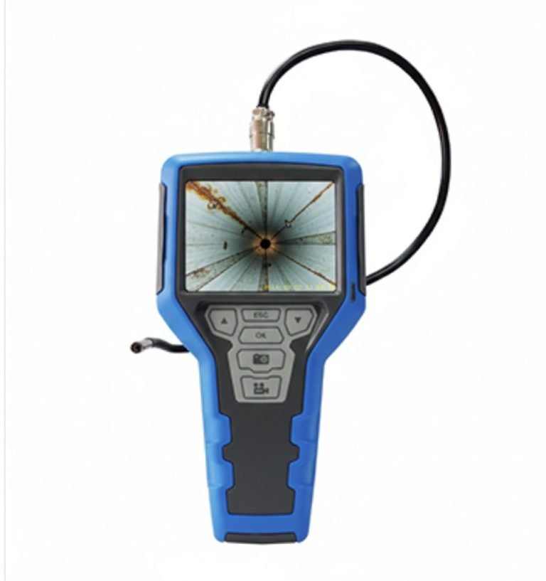 TX101-55100 Industrial Videoscope with 3.5-inch LCD monitor and 2x digital zoom for NDT inspection.